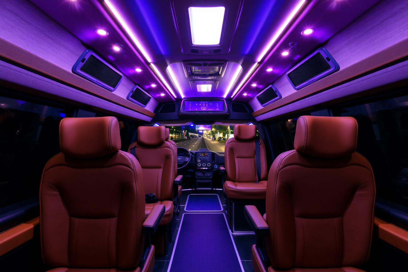 Urbania premium interior with captain seats